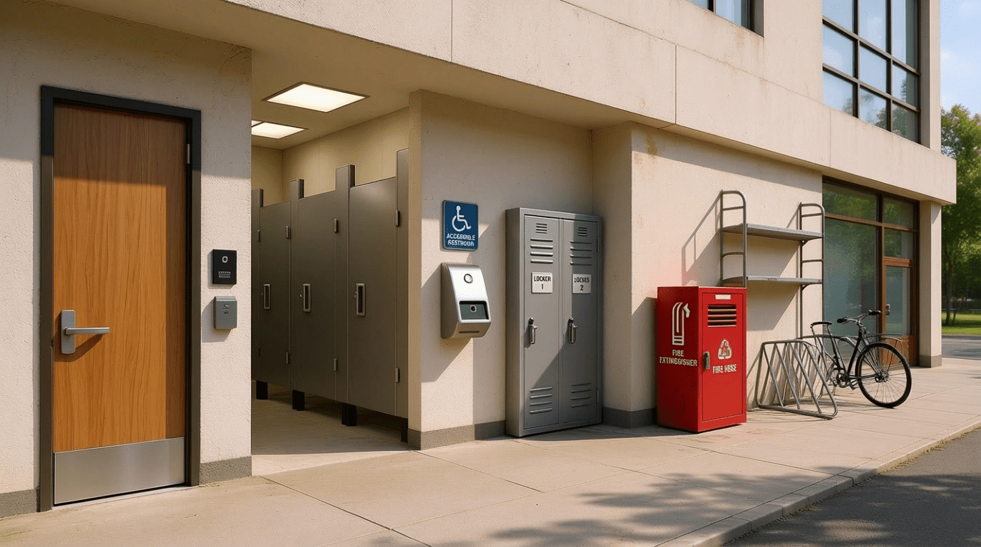 CD Morris product range: doors, hardware, partitions and specialty products